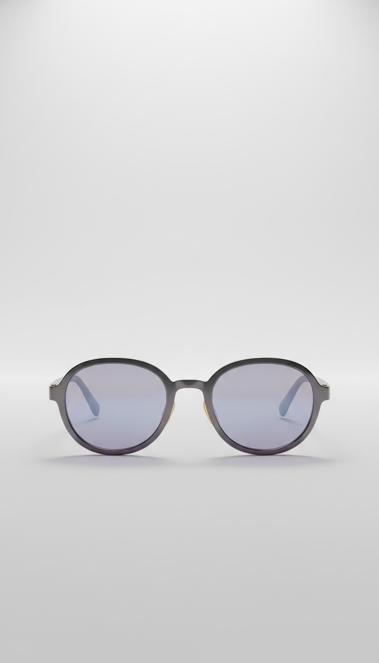 gafas chunky metálicas
